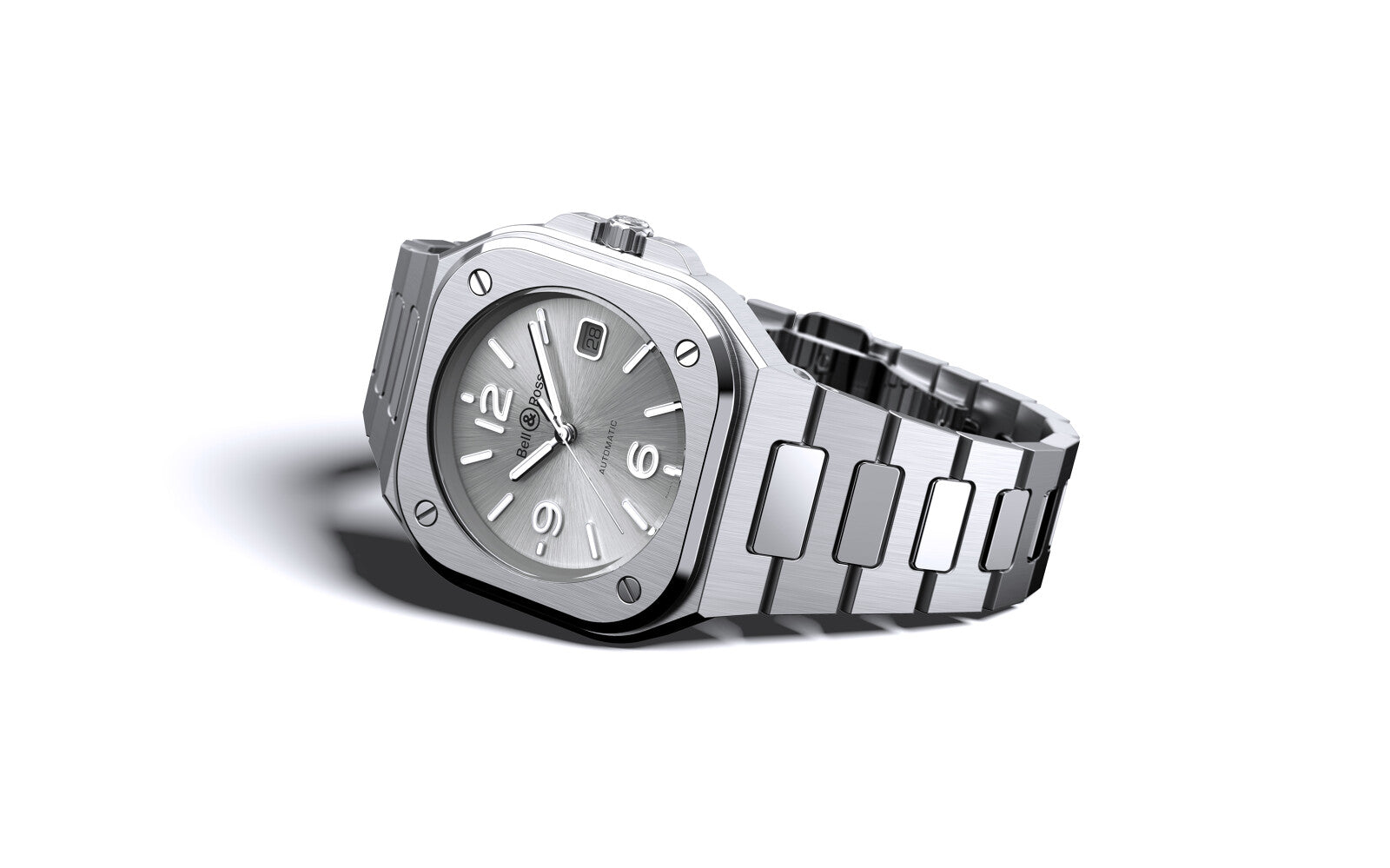 Bell & Ross BR 05 Grey Steel Automatic (cadran gris / 40mm)