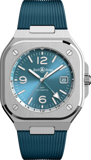 Bell & Ross BR 05 GMT Sky Blue Automatic (Cadran bleu ciel / 41mm)