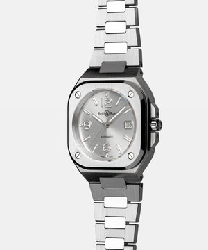 Bell & Ross BR 05 Grey Steel Automatic (cadran gris / 40mm)