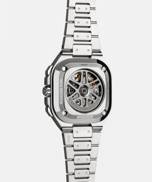 Bell & Ross BR 05 Grey Steel & Gold Automatic Chronograph BR05C-RTH-STPG (Grey Dial / 42mm)