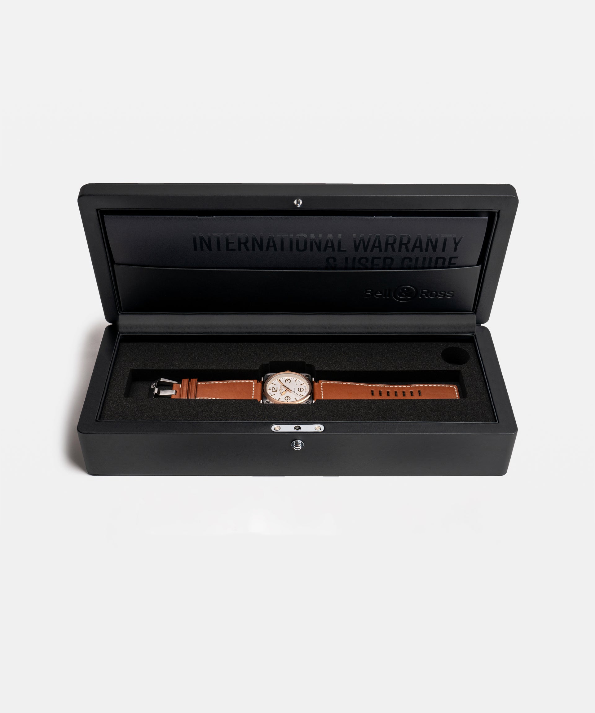 Bell & Ross BR 03 White Steel & Gold Automatic BR03A-WH-STPG/SCA (White Dial / 41mm)