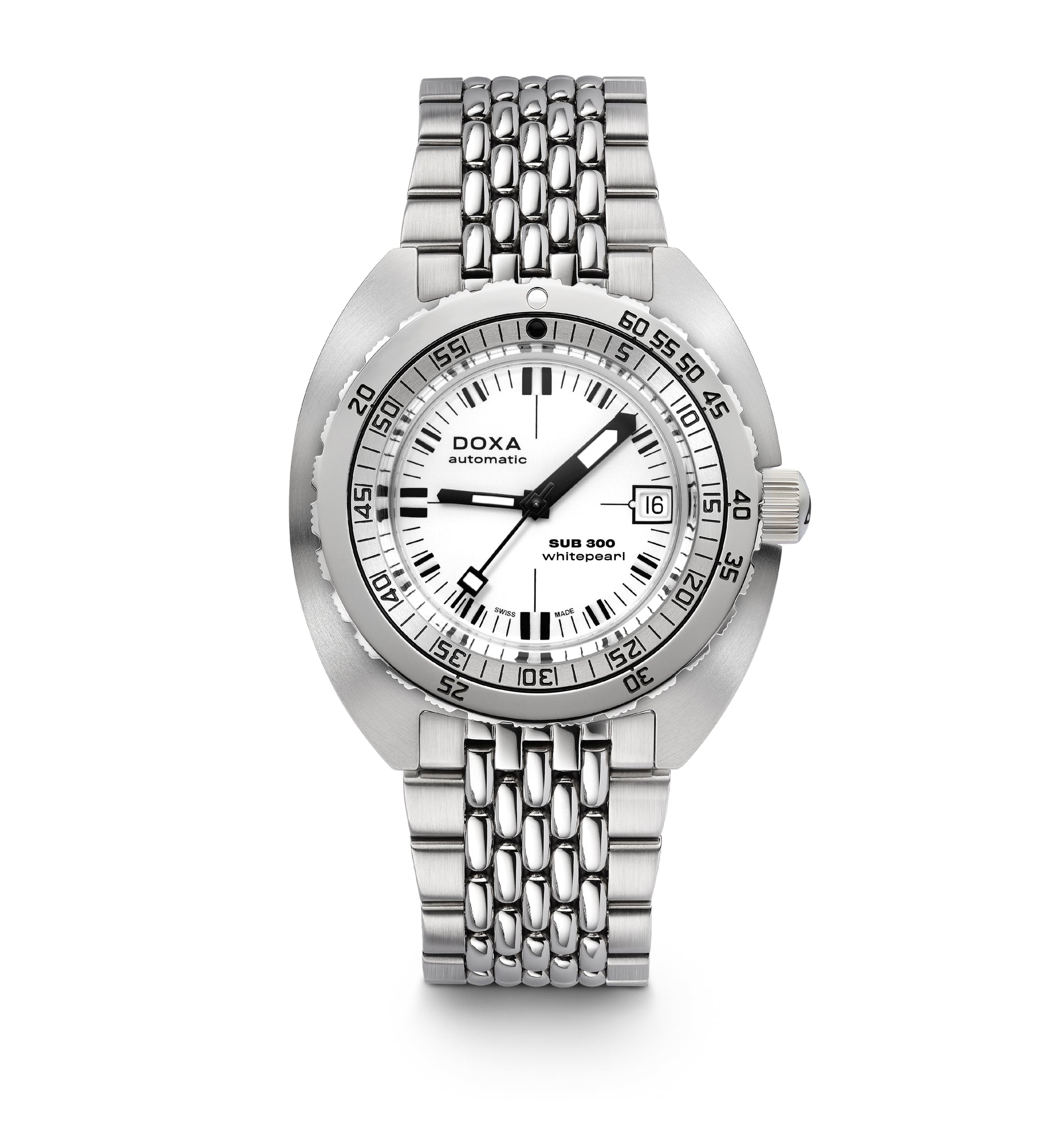 Doxa SUB 300 Whitepearl Automatic (White Dial / 42.5mm)