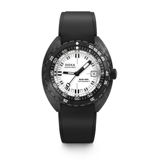 Doxa SUB 300 Carbon Whitepearl Automatic (White Dial / 42.5mm)