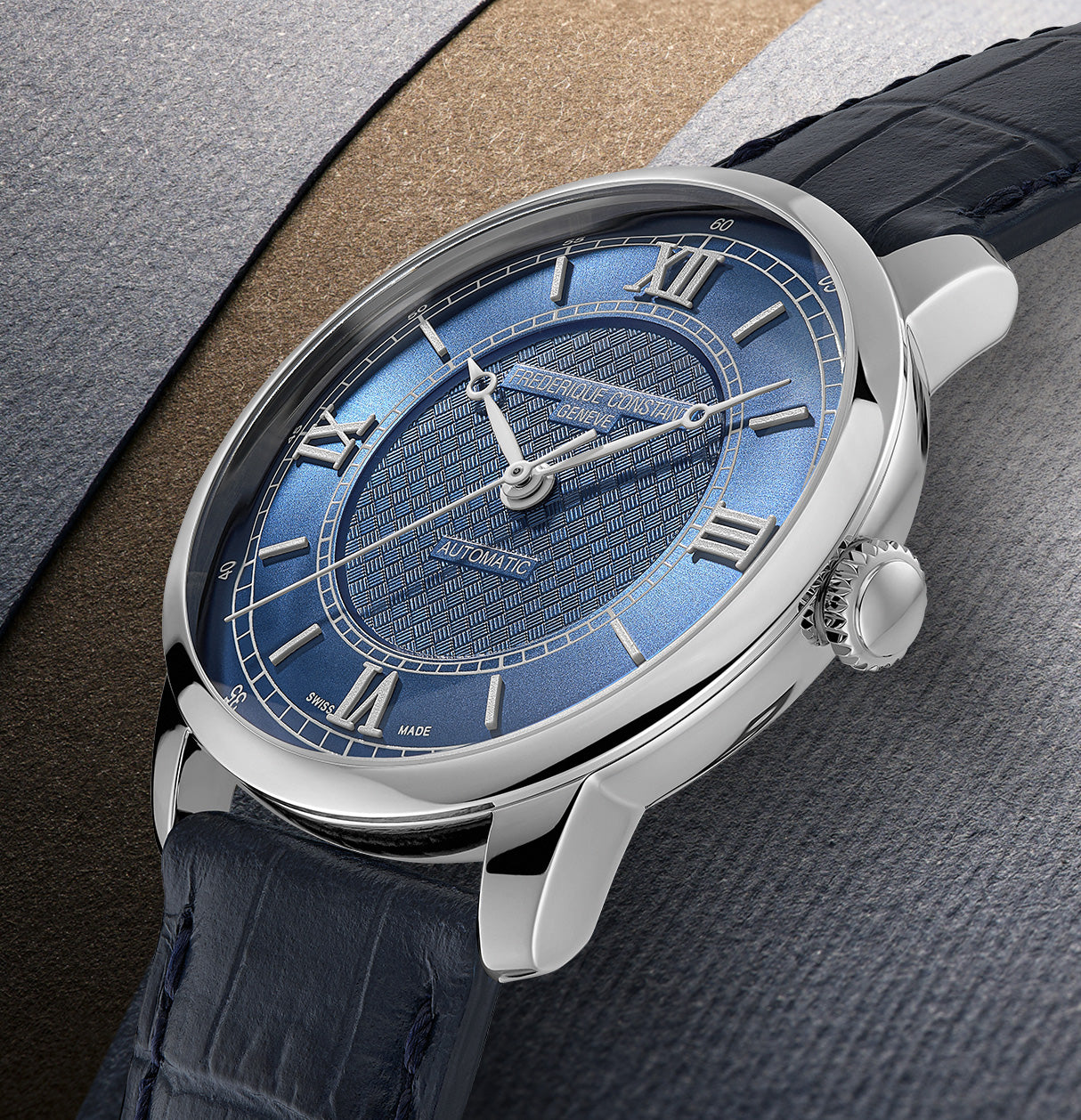 Frederique Constant Classics Premiere Limited Edition Automatic (Cadran bleu / 38.5mm)