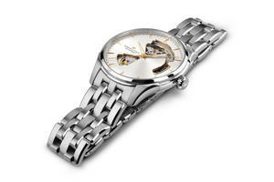 Hamilton Jazzmaster Open Heart Auto (cadran argenté / 40mm)