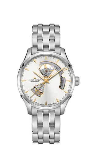 Hamilton Jazzmaster Open Heart Auto (cadran argenté / 40mm)