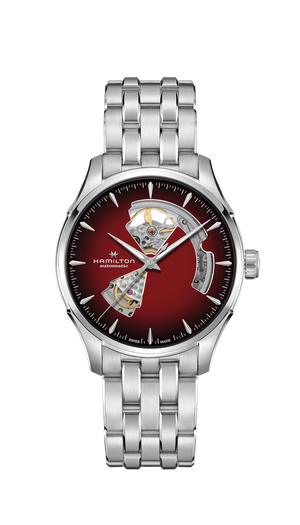 Hamilton Jazzmaster Open Heart Auto (Smoked Burgundy Dial / 40mm)