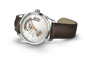 Hamilton Jazzmaster Open Heart Auto (cadran argenté / 40mm)