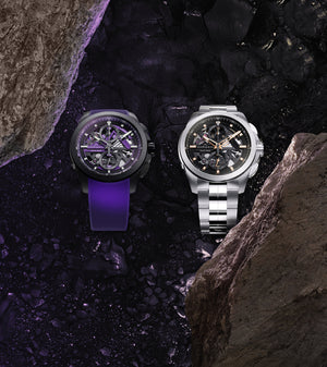 Norqain Independence Skeleton Chrono Auto Limited Edition (Cadran squelette violet / 42mm)