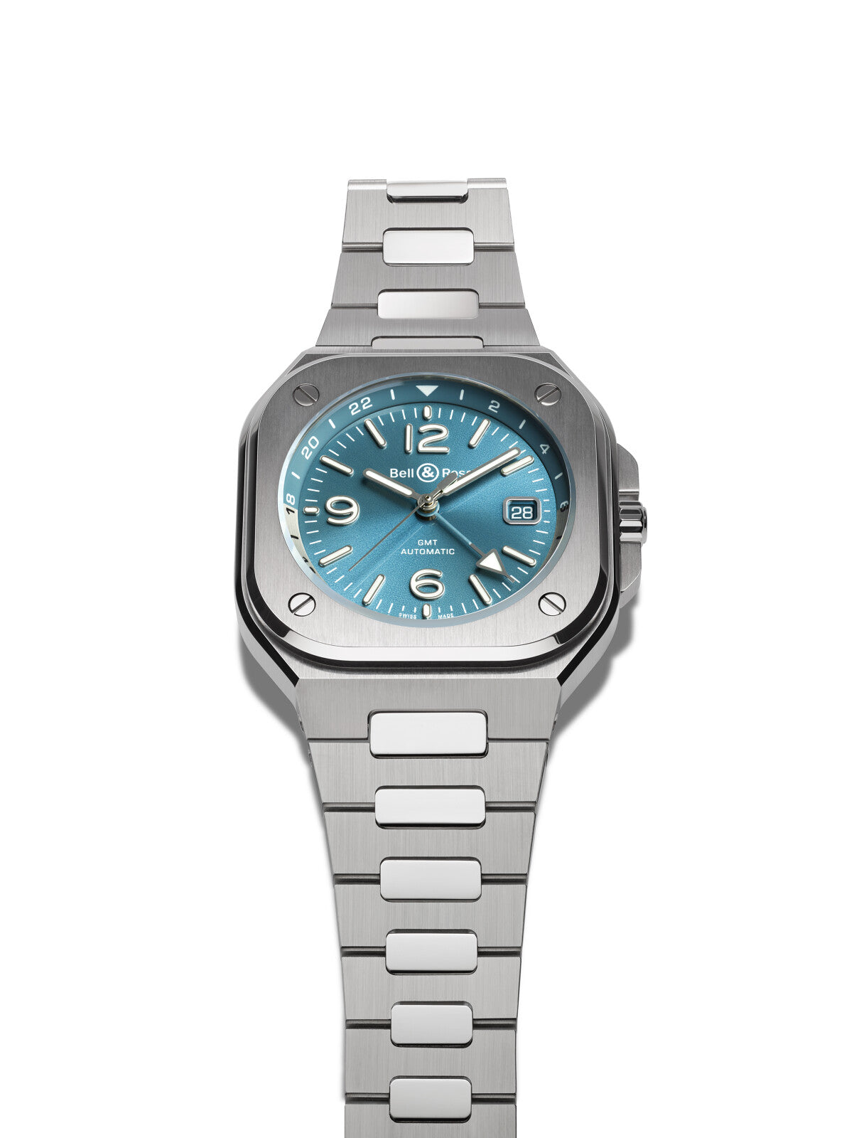 Bell & Ross BR 05 GMT Sky Blue Automatic (Cadran bleu ciel / 41mm)