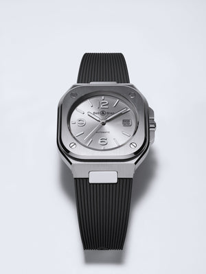 Bell & Ross BR 05 Grey Steel Automatic (cadran gris / 40mm)