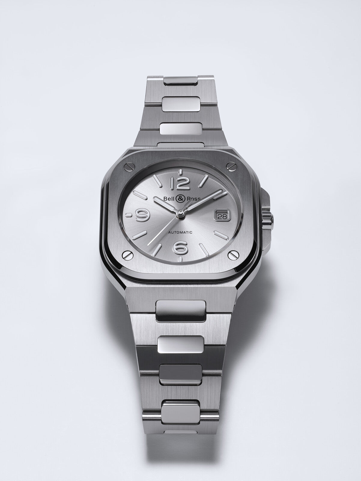 Bell & Ross BR 05 Grey Steel Automatic (cadran gris / 40mm)