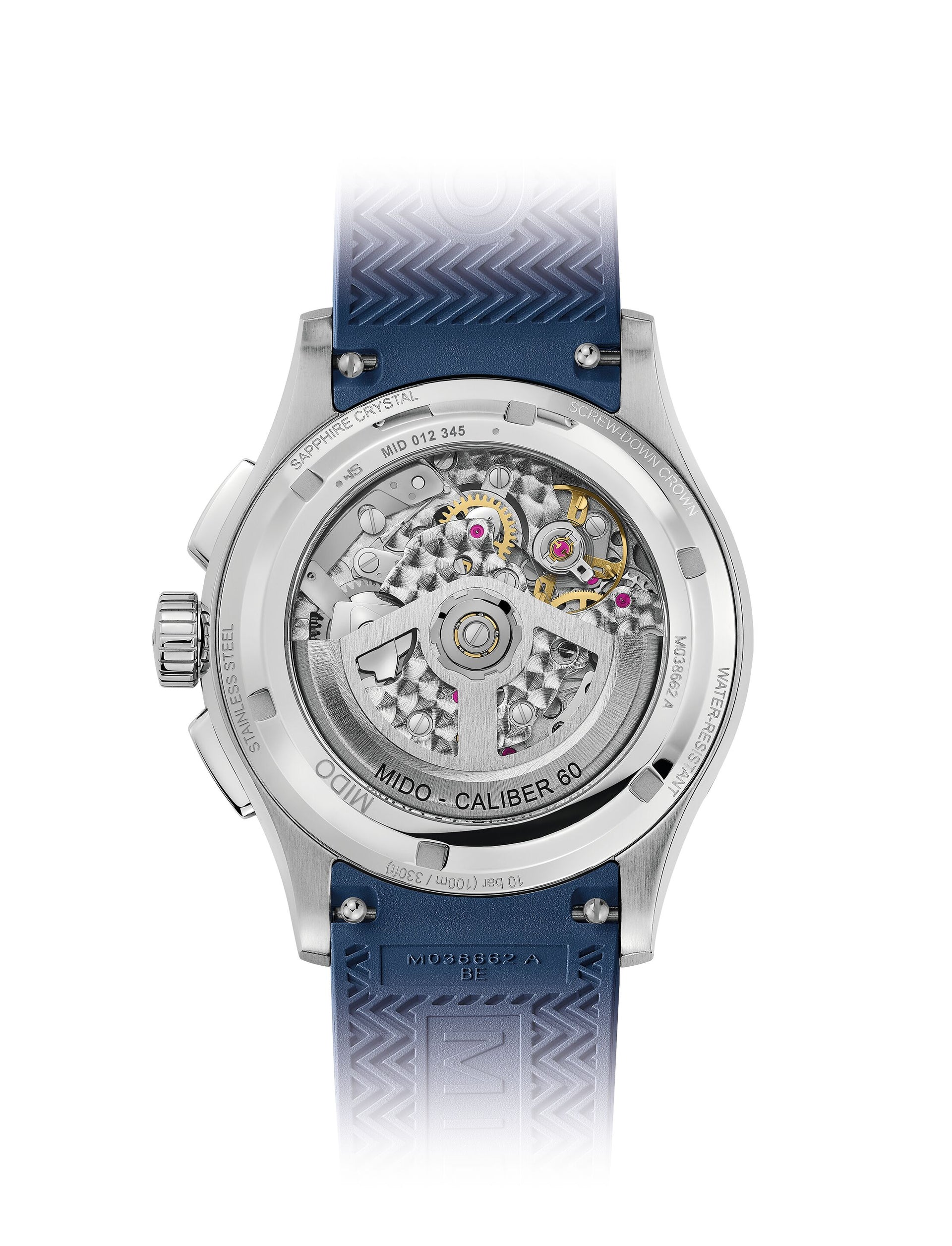 MIDO Multifort Skeleton Chronograph Automatic (Blue Dial / 43mm)