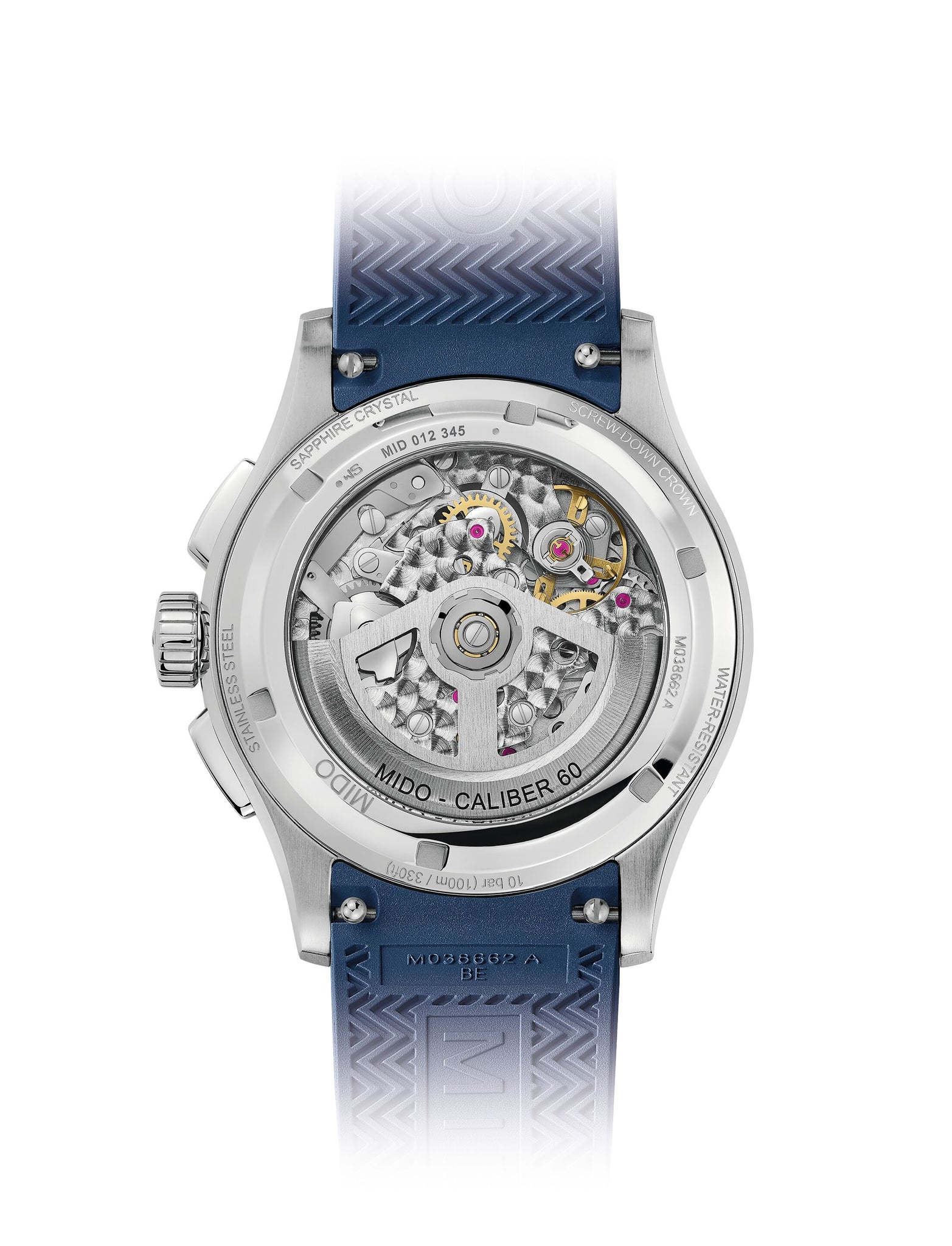 MIDO Multifort Skeleton Chronograph Automatic (Blue Dial / 43mm)