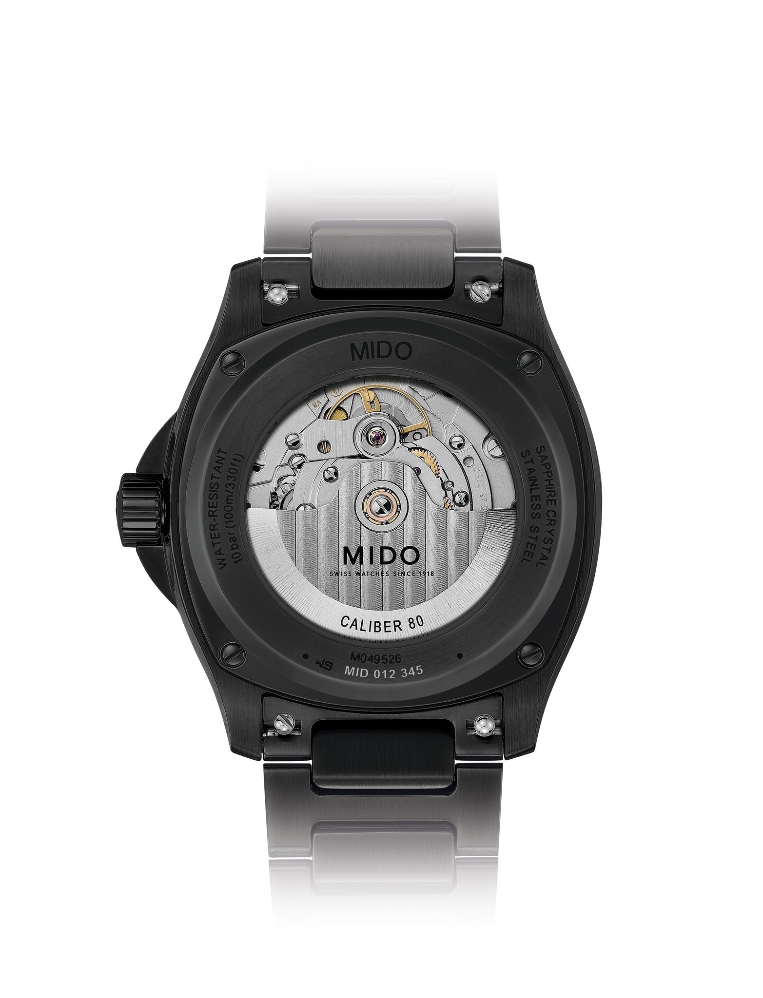 MIDO Multifort TV Big Date Automatic (Grey Dial / 40mm / Orange Accents)