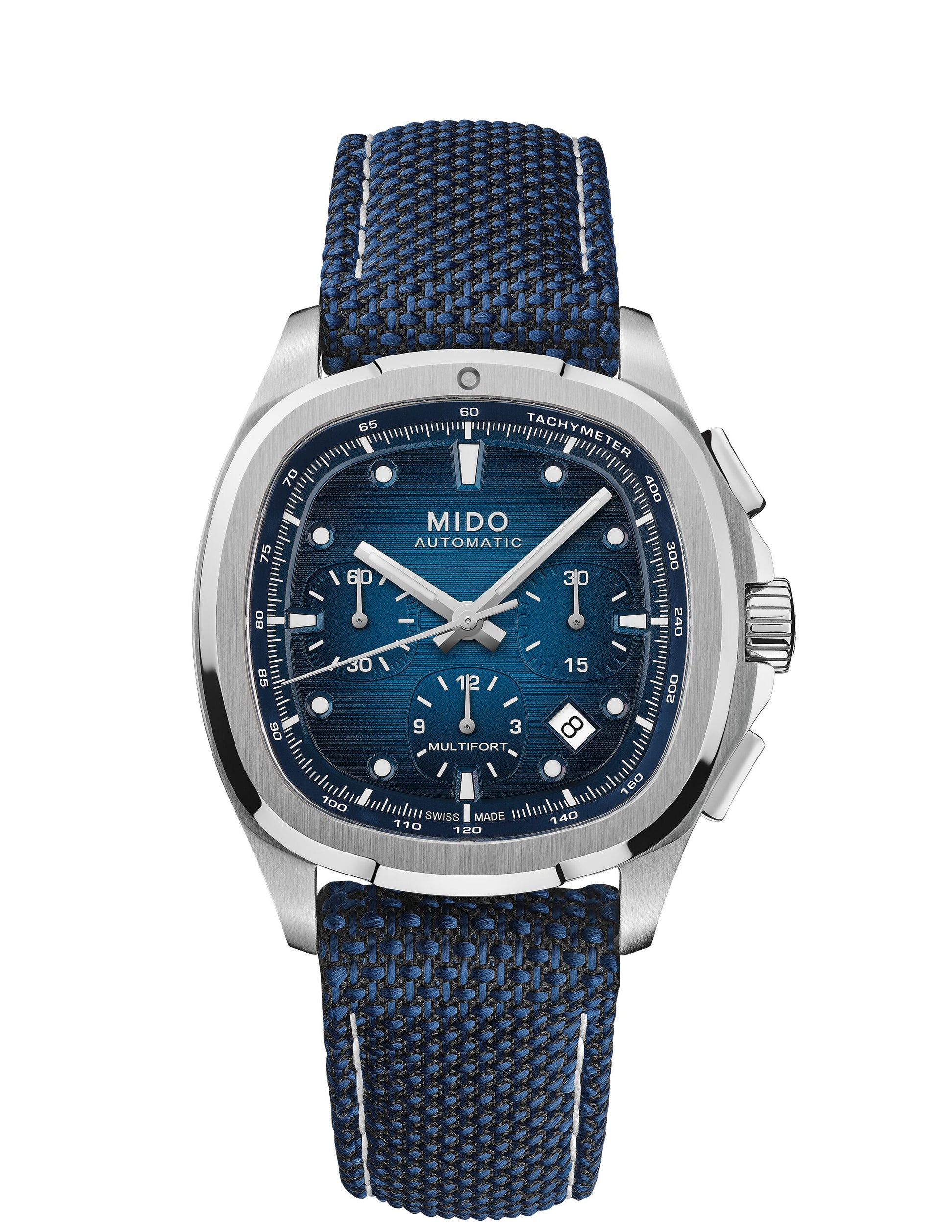 MIDO Multifort TV Chronograph Automatic (Blue Dial / 42mm)