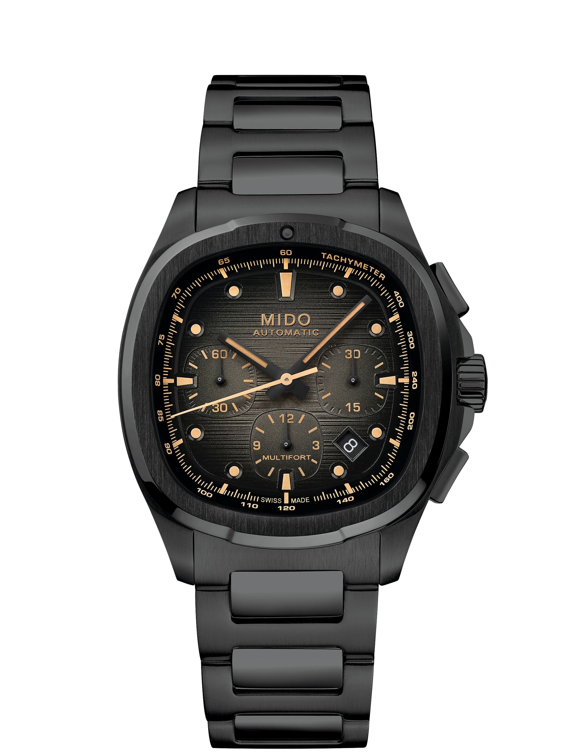 MIDO Multifort TV Chronograph Automatic (Black Dial / 42mm)