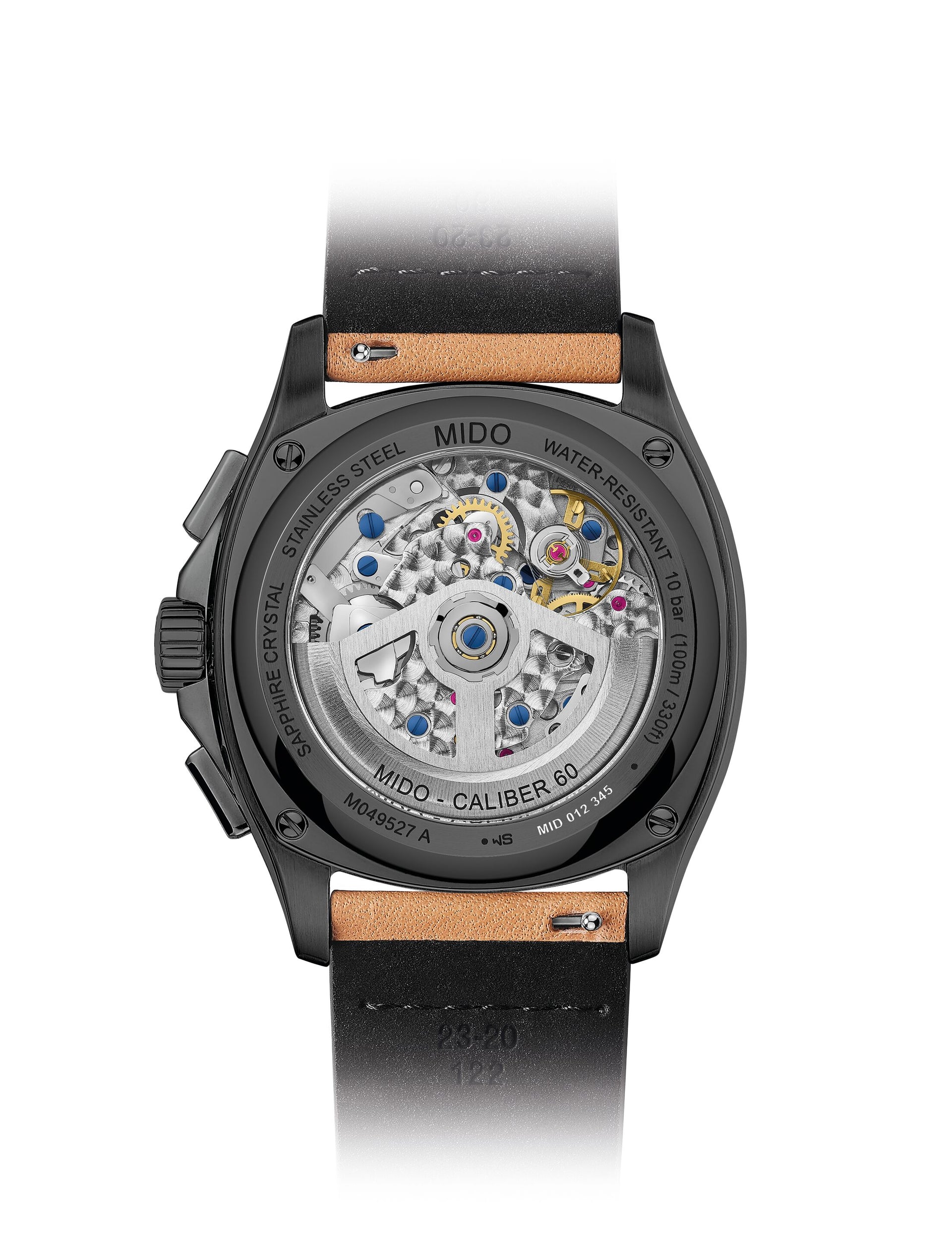 MIDO Multifort TV Chronograph Automatic (Black Dial / 42mm)