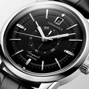 Longines Conquest Heritage Central Power Reserve Automatic (Cadran noir / 38mm)