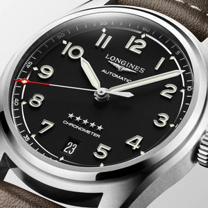 Longines Spirit Automatic (Cadran noir / 37mm)