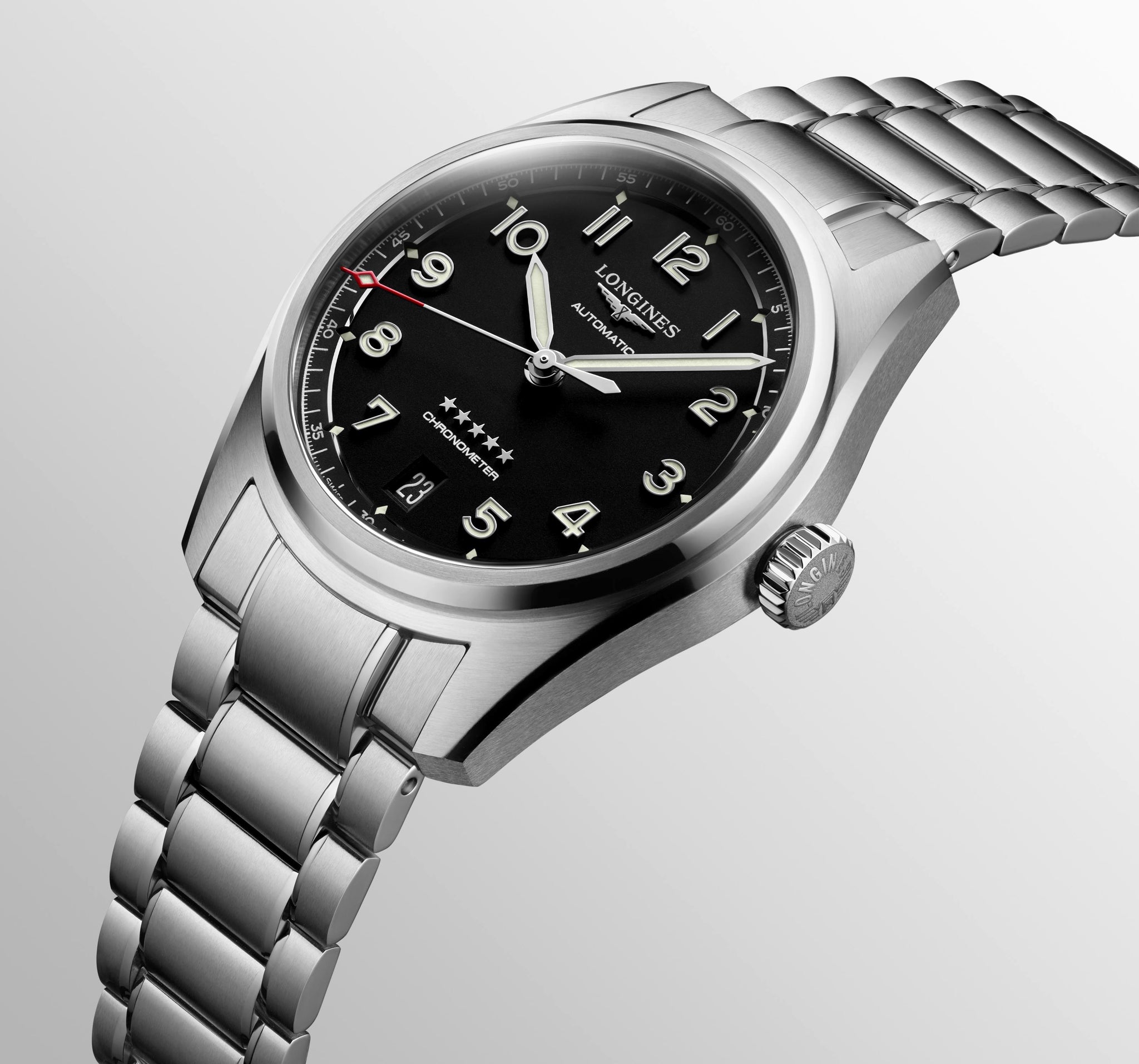 Longines Spirit Automatic (Cadran noir / 37mm)