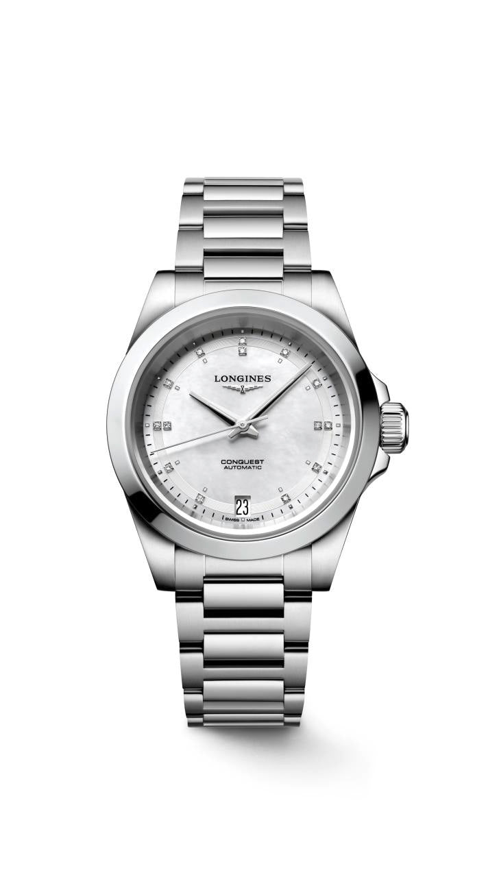 Longines Conquest Automatic (Cadran blanc / 34mm)