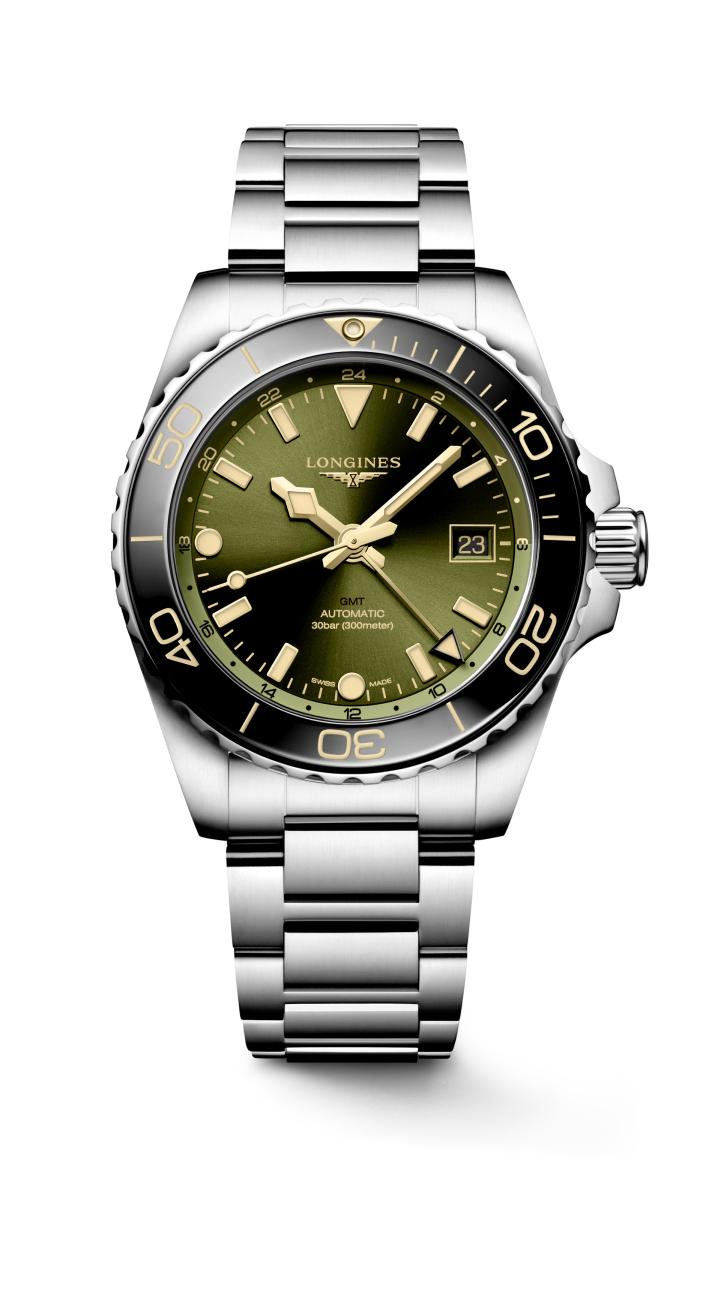 Longines HydroConquest GMT Automatic (Cadran vert / 41mm)