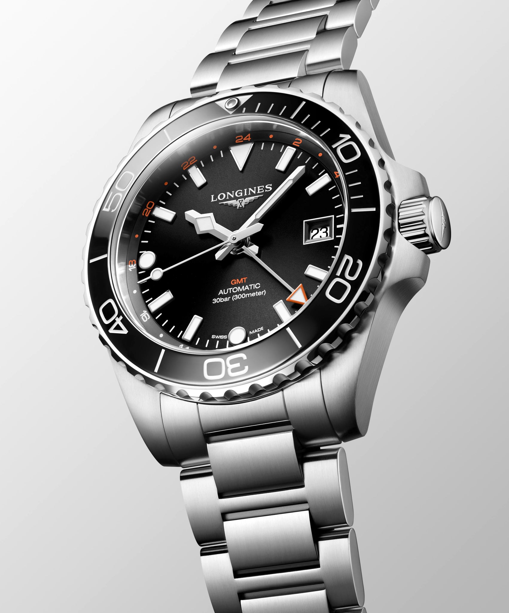Longines HydroConquest GMT Automatic (Cadran noir / 41mm)