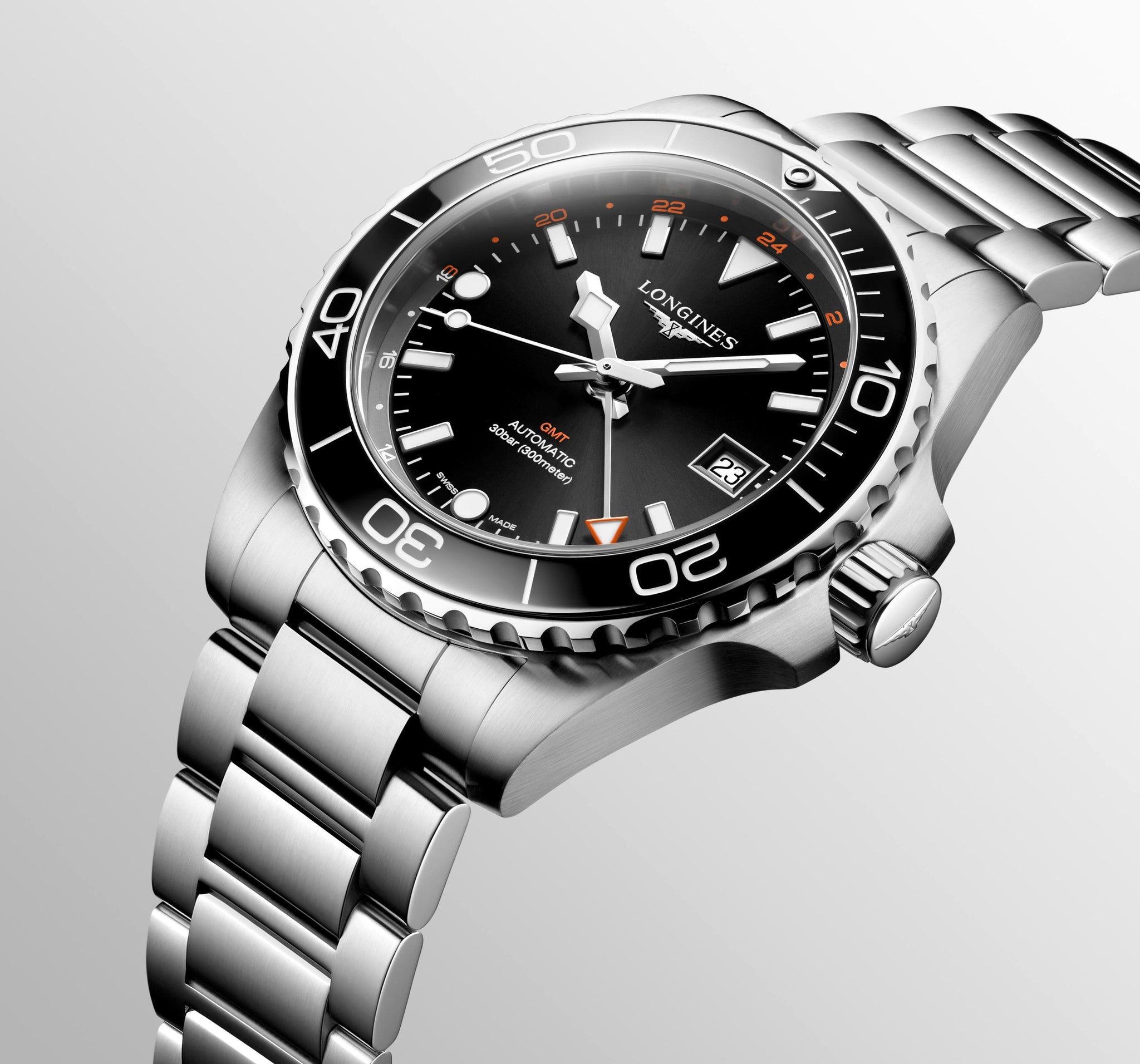 Longines HydroConquest GMT Automatic (Cadran noir / 41mm)
