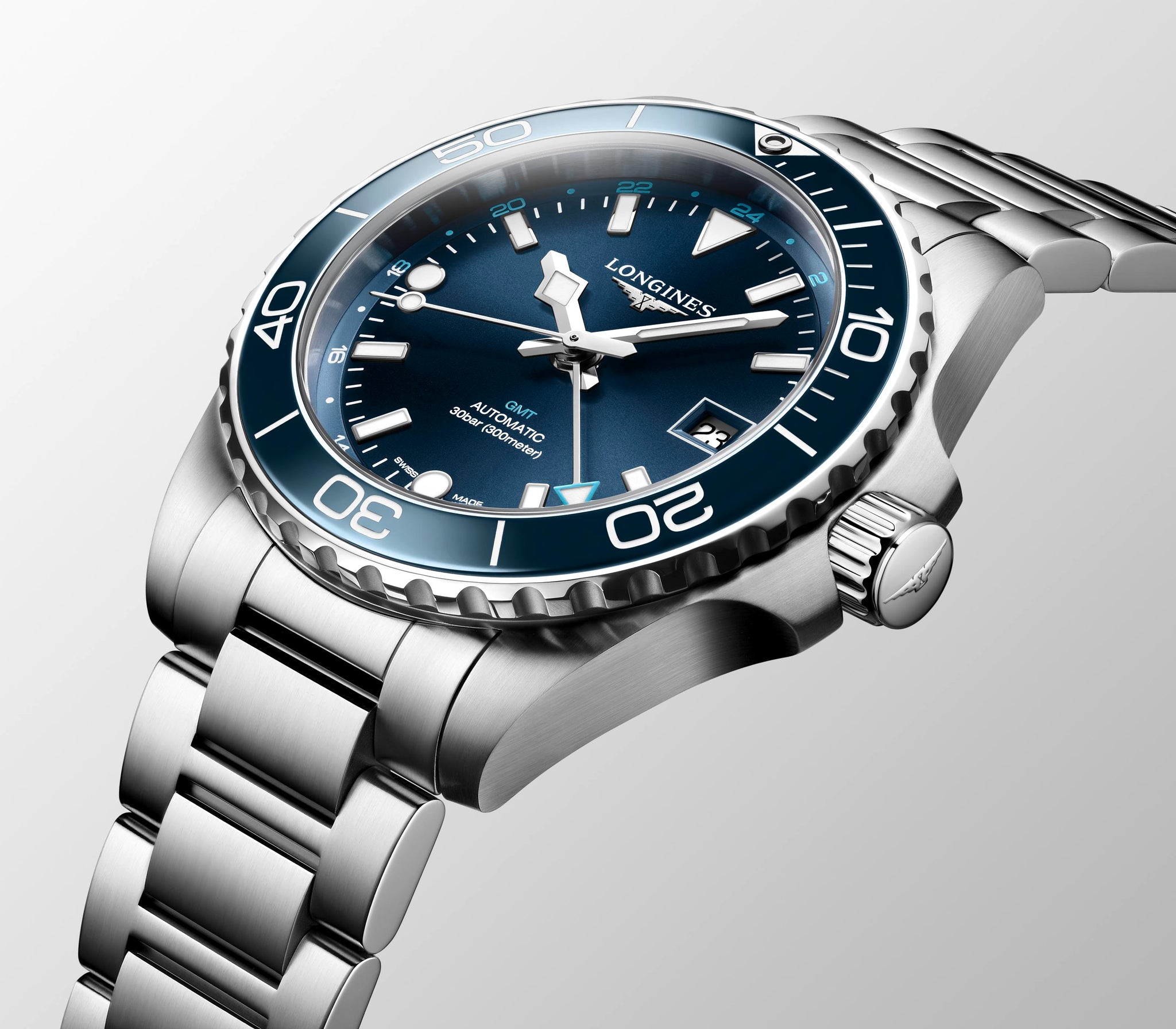 Longines HydroConquest GMT Automatic (Cadran bleu / 41mm)