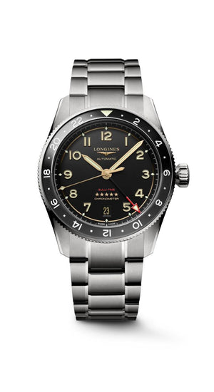 Longines Spirit Zulu Time Titanium Automatic (cadran noir / 39mm)