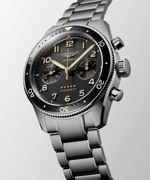 Longines Spirit Flyback Titanium Automatic (Cadran noir / 42mm)