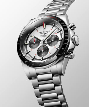 Longines Conquest Chronographe automatique (cadran argenté / 42mm)