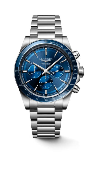 Longines Conquest Automatic Chronograph (Cadran bleu / 42mm)