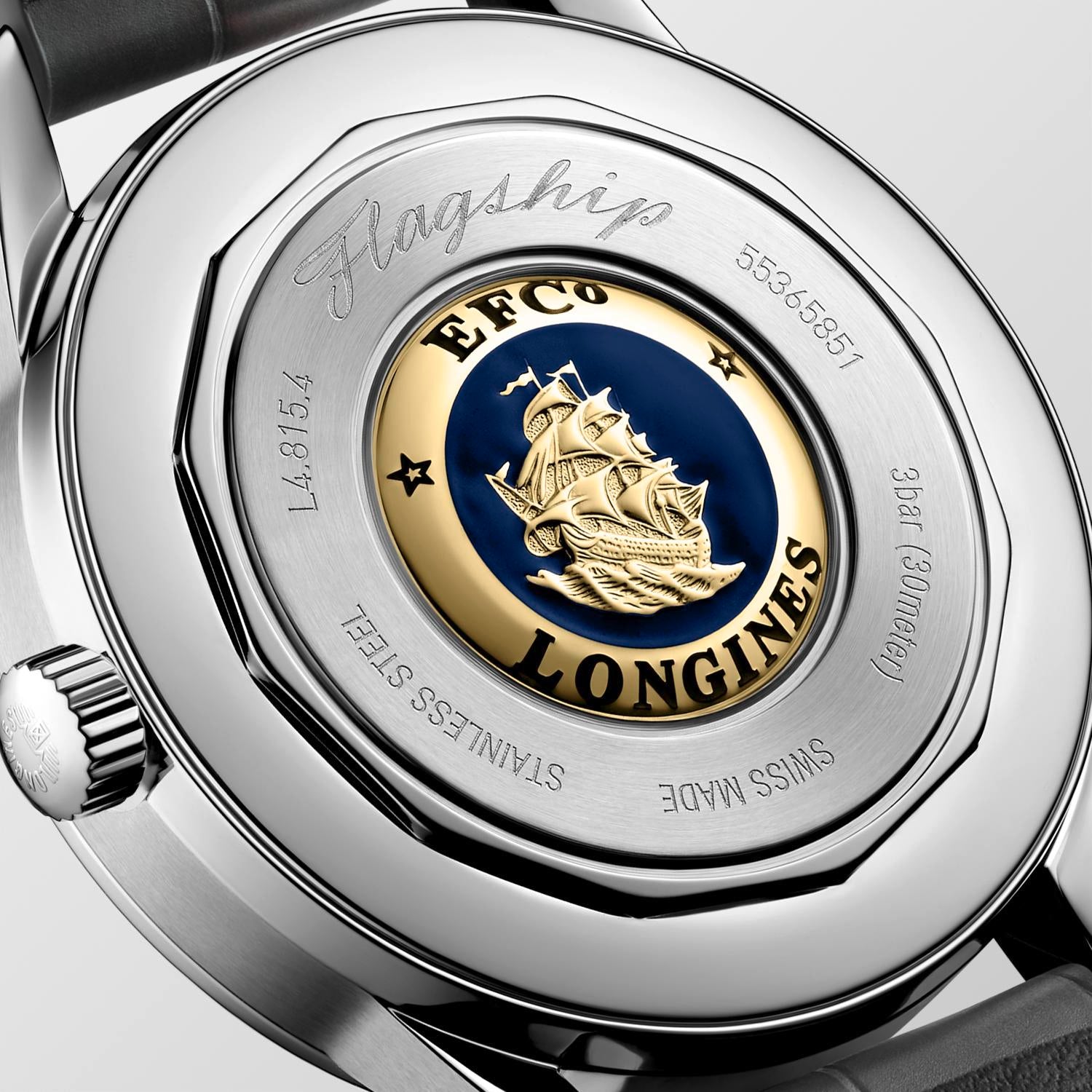 Longines Flagship Heritage Moonphase Automatic (Cadran Silver Sunray / 38.5mm)