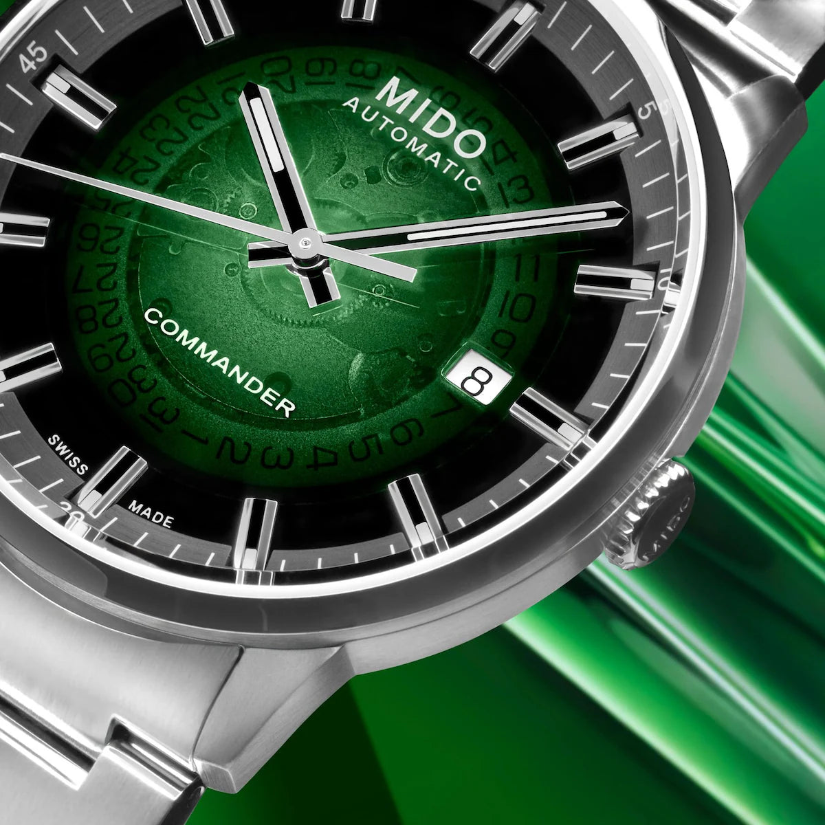 MIDO Commander Gradient Automatic (Green Dial / 40mm)