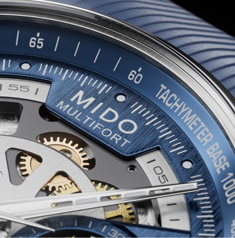 MIDO Multifort Skeleton Chronograph Automatic (Blue Dial / 43mm)