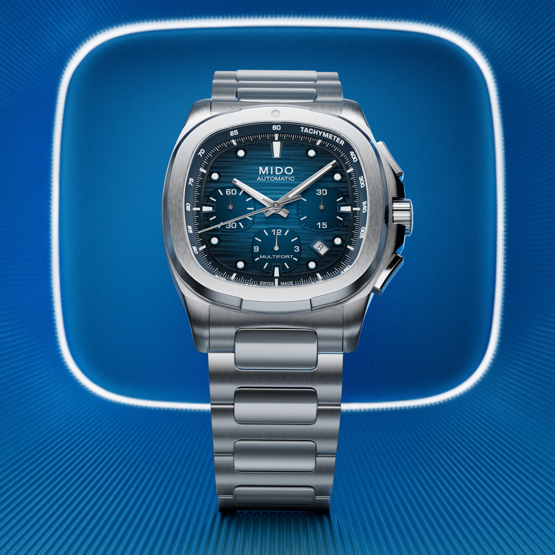 MIDO Multifort TV Chronograph Automatic (Blue Dial / 42mm)