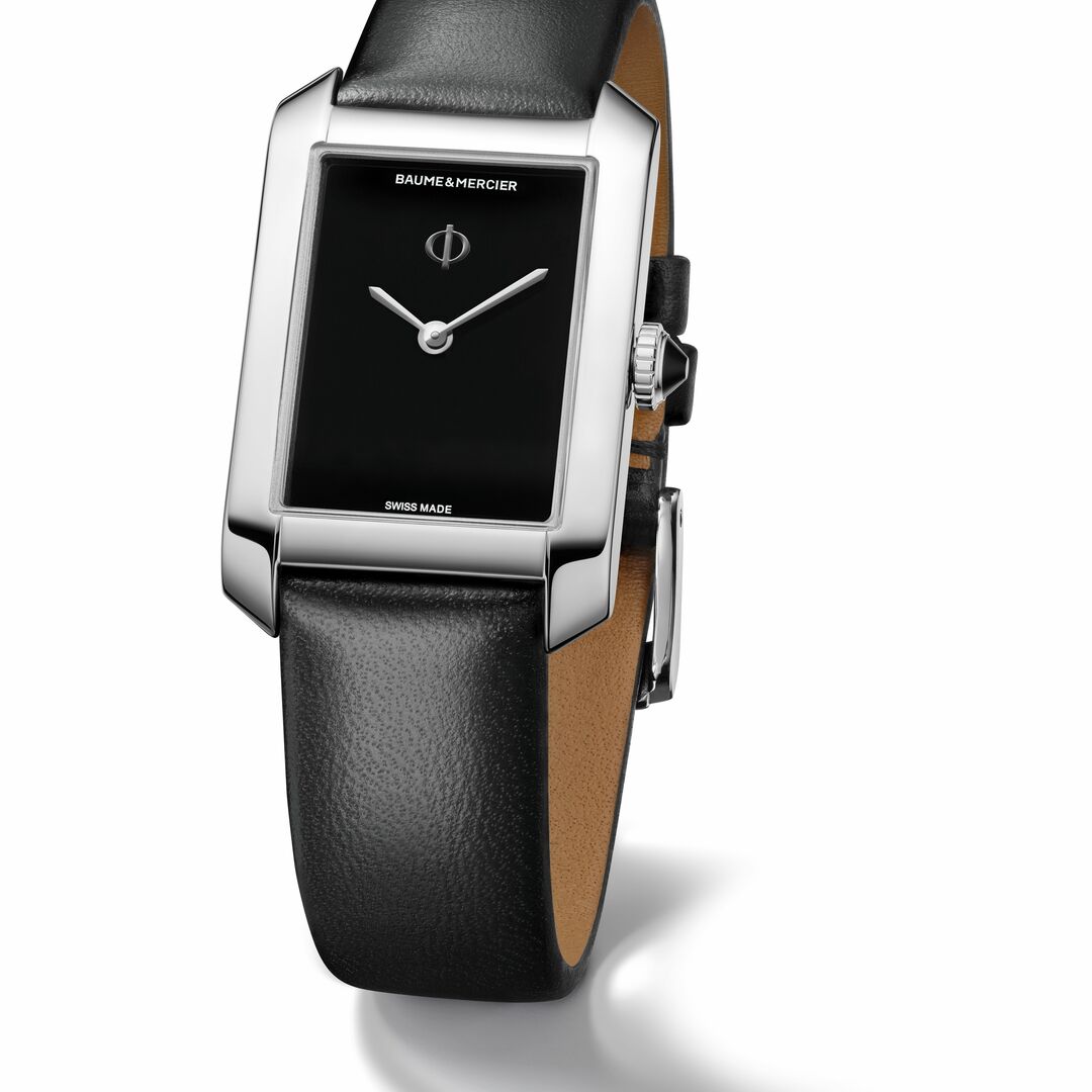 Baume Et Mercier Hampton Lady Quartz (cadran noir)