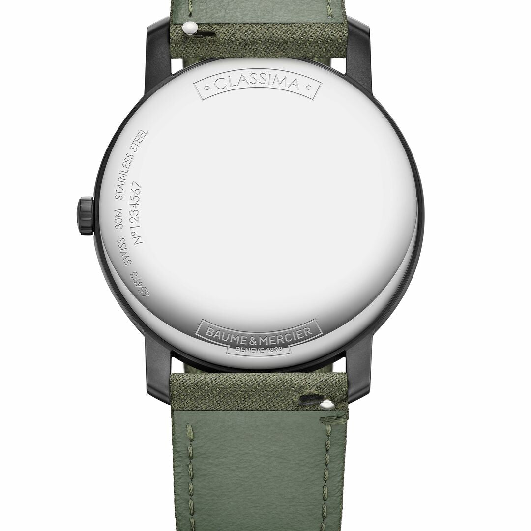 Baume Et Mercier Classima Quartz (Cadran vert / 42mm / Boîtier ADLC)