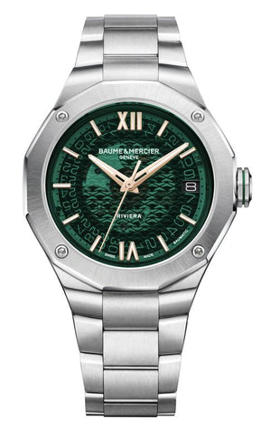 Baume Et Mercier Riviera Baumatic Automatic (Cadran vert / 39mm)