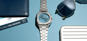 Bell & Ross BR 05 GMT Sky Blue Automatic (Cadran bleu ciel / 41mm)