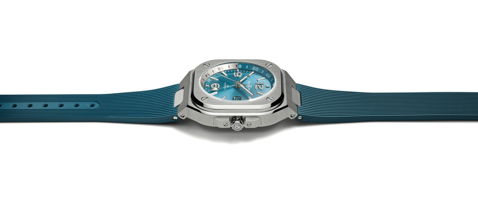 Bell & Ross BR 05 GMT Sky Blue Automatic (Cadran bleu ciel / 41mm)