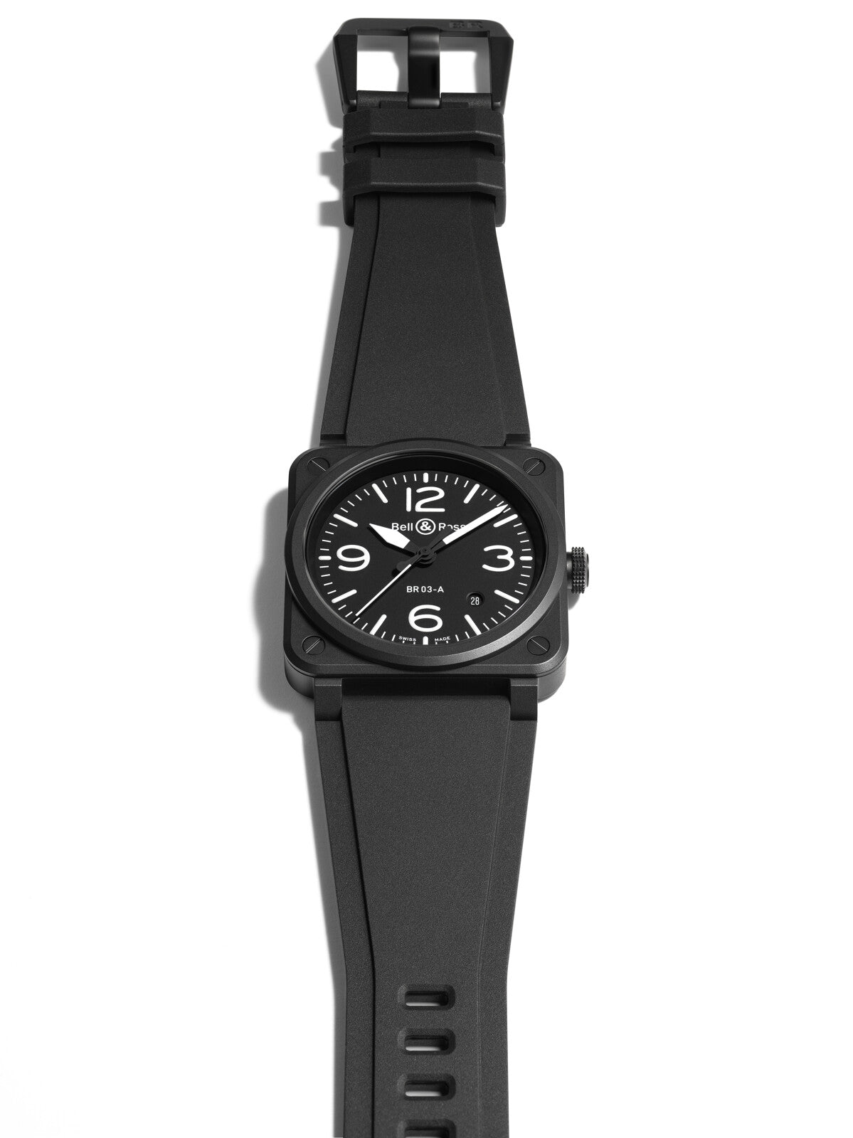 Bell & Ross BR 03 Black Matte Automatic BR03A-BL-CE/SRB (Black Dial / 41mm)