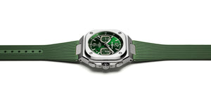 Bell & Ross BR 05 Chrono Acier Vert Chronographe Automatique (Cadran Vert / 42mm)