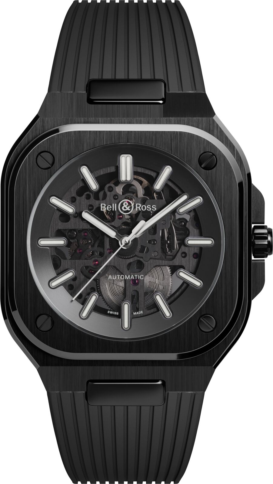 Bell & Ross BR 05 Skeleton Black Ceramic Automatic BR05A-BL-SK-CE (Black Dial / 41mm)