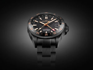 Norqain Adventure Neverest GMT Glacier Auto (Cadran noir / 41mm)