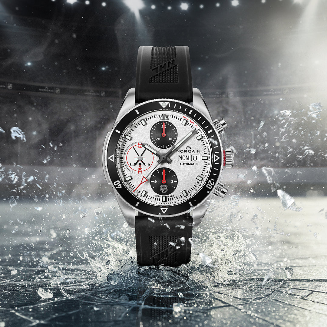 Norqain Adventure Chrono NHL Limited Edition Auto (White Dial / 41mm)