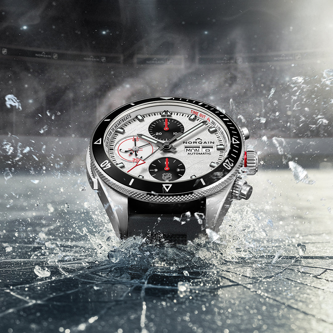 Norqain Adventure Chrono NHL Limited Edition Auto (White Dial / 41mm)