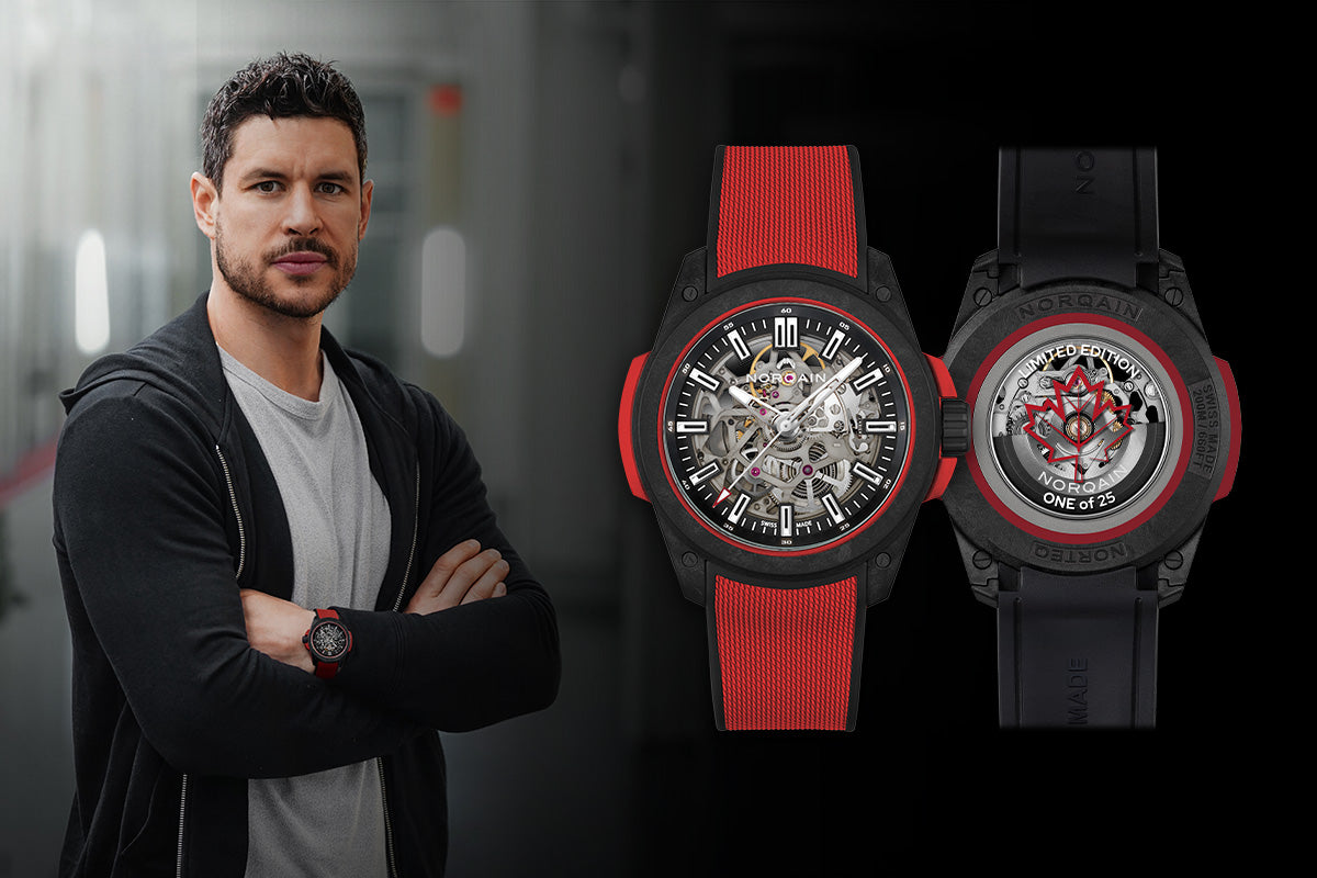 Norqain Independence Wild One Skeleton Canada Limited Edition Auto (Red Skeleton Dial / 42mm)